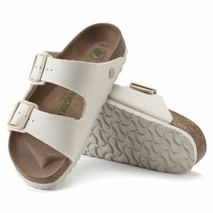 Birkenstock size 7 Vegan eggshell Arizona sandal